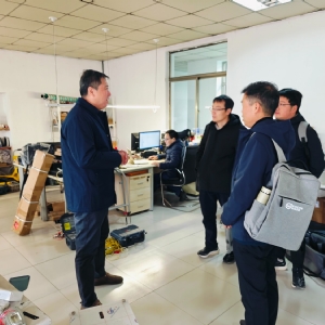 邢臺特檢院領導一行蒞臨科電公司，共商數字化檢測新方向